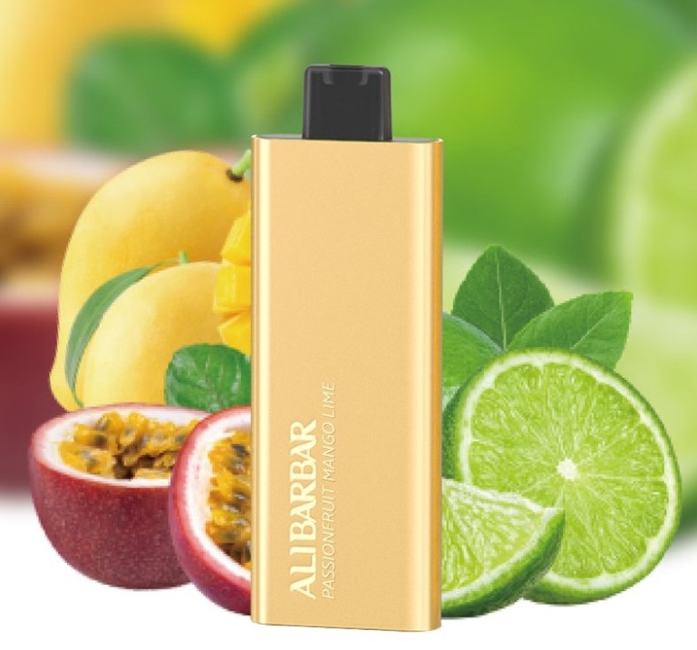 Pregled Alibarbar Pandora 7000 - Okus Passion Fruit Mango Lime